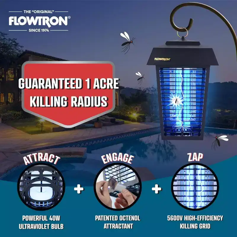 Flowtron Replacement Ballast/Transformer Compatible with BK40D Bug Zapper, Durable and Reliable
