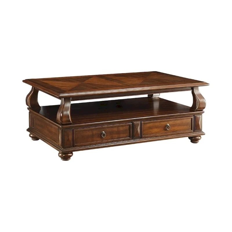 50 X 32 X 20 Walnut Coffee Table