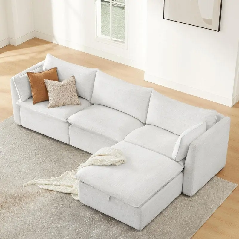 Cypress Sectional Couches Modular Sofa for Living Room