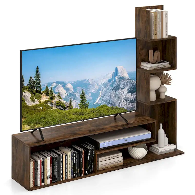 Costway Cube TV Stand for TVs up to 50 Media Console Table with - See Details