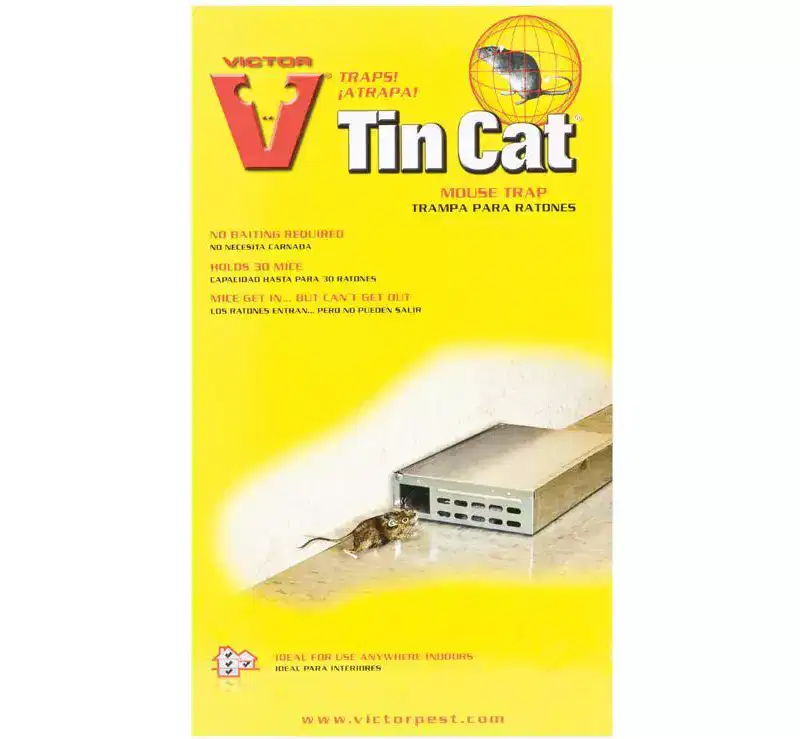 Victor Tin Cat Small Multiple Catch Animal Trap For Mice