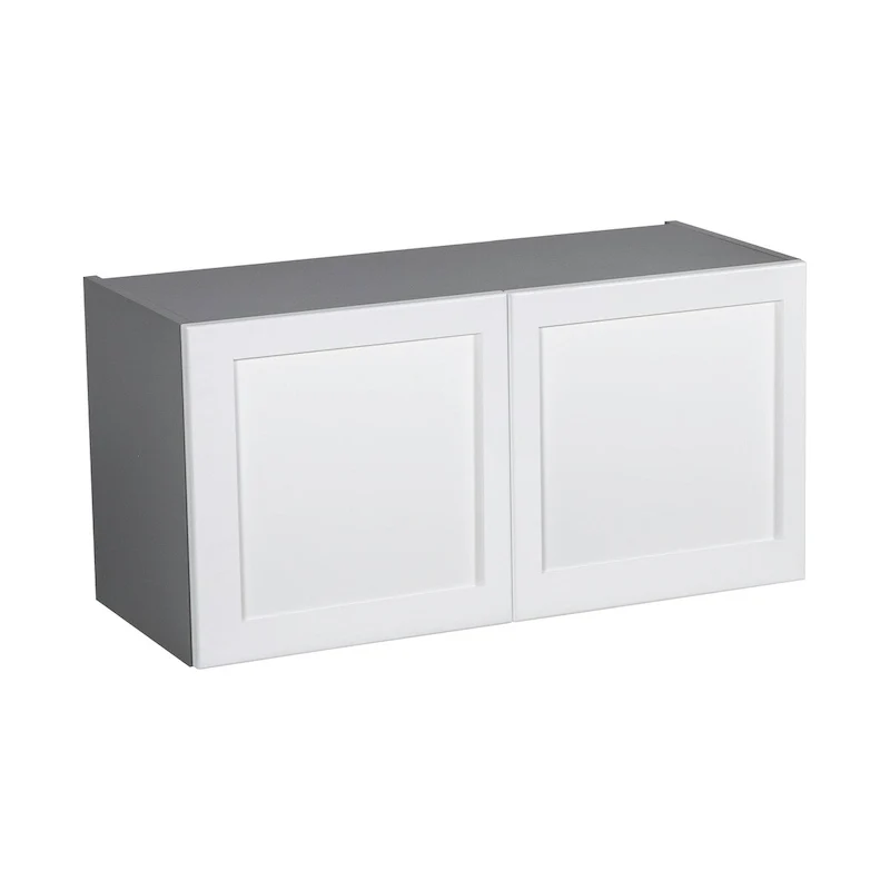 24 x 18 Wall Cabinet-Double Door-Grey - 24 x 18 x 12