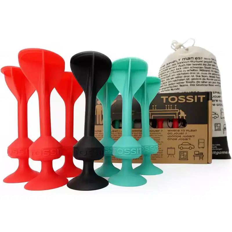TOSSIT - Original Dart Game - Red/Cyan