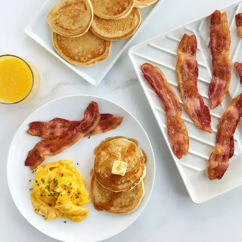 Nordic Ware Large Slanted Bacon Tray and Food Defroster