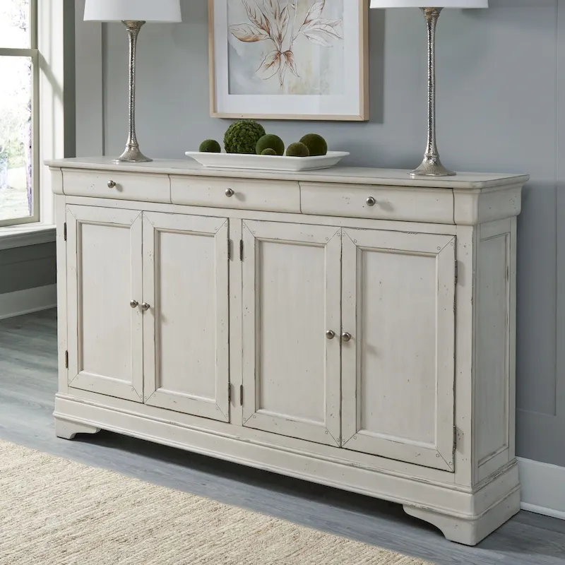Morrow Bay Wirebrushed Hall Buffet