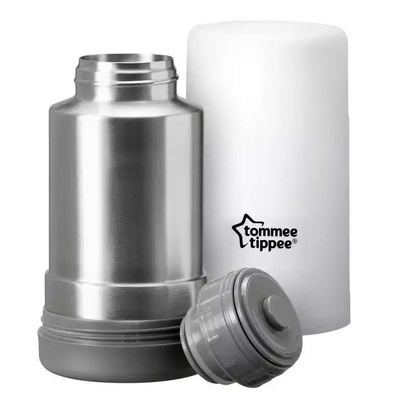 Tommee Tippee Closer To Nature Travel Bottle & Food Warmer: BPA-Free, Phthalate-Free, Insulated, Non-Powered