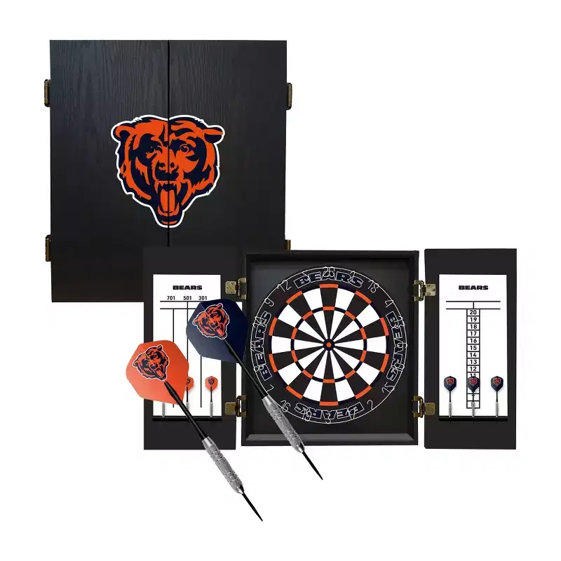 NFL Chicago Bears Fan's Choice Dartboard Set