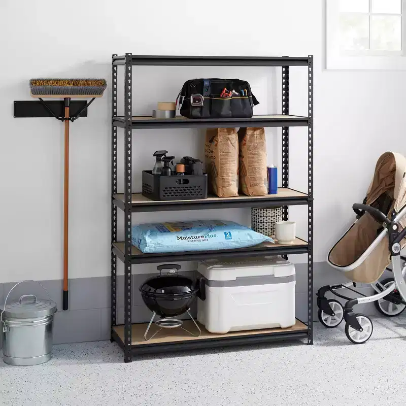 48"x72"x18" 5 Tier Heavy Duty Boltless Steel Shelving Unit - Brightroom™