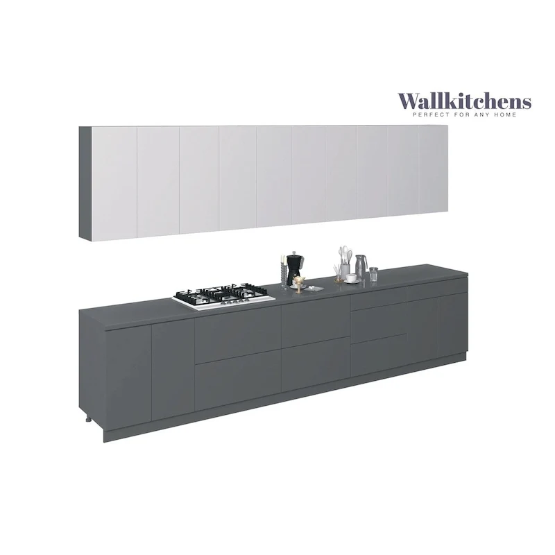 Kitchen Signature Collection Gray Color Base Size 13Ft Wide - 153x24