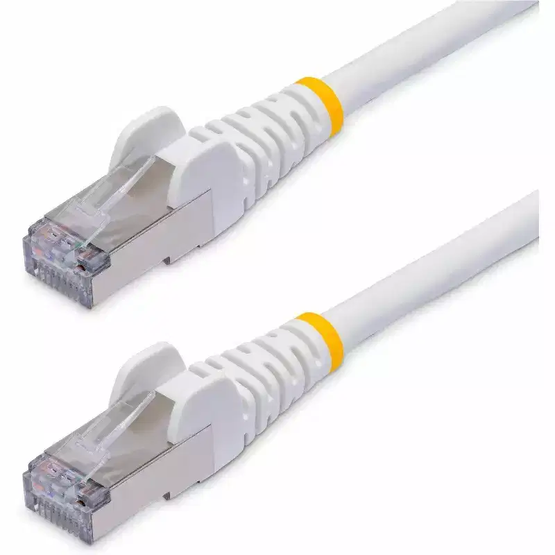 StarTech.com Snagless S/FTP Category 8 Ethernet Cable, 25ft, LSZH Network Patch Cord (NLWH25FCAT8PATCH)