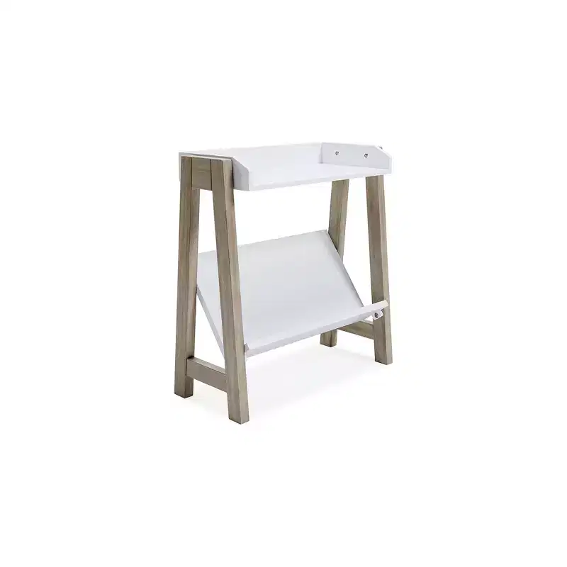 Signature Design by Ashley Casual Blariden Small Bookcase White/Tan