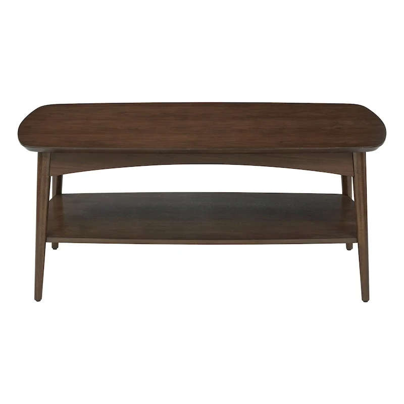 Mid Century Copenhagen Coffee Table in Walnut Finish
