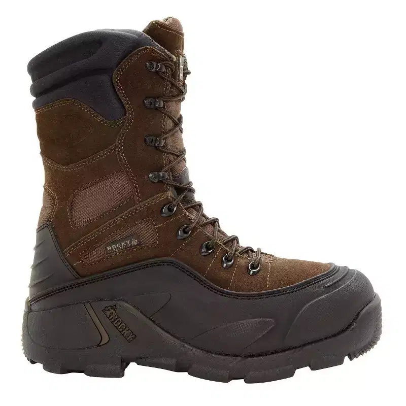 Men Rocky Blizzard Stalker Steel Toe Waterproof 1200G Insulated Work Boot