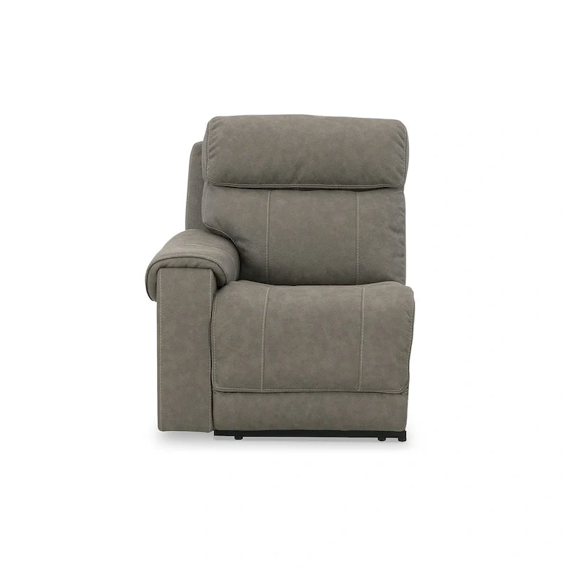 Signature Design by Ashley Starbot Gray 7-Piece Power Reclining Sectional - 112W x 112D x 42H