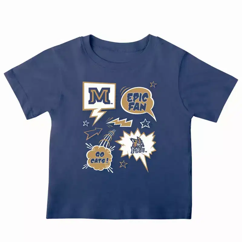 NCAA Montana State Bobcats Toddler Boys' 2pk T-Shirt