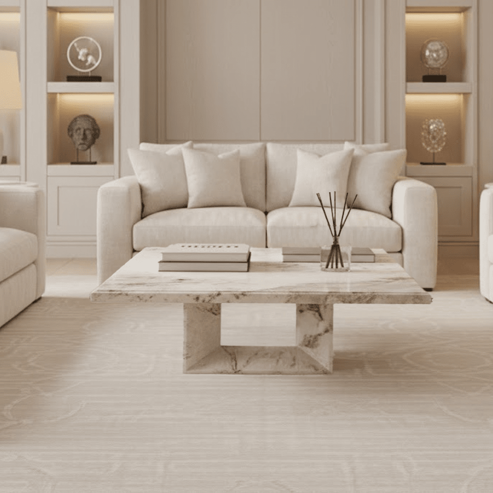 Mocha Marble Coffee Table