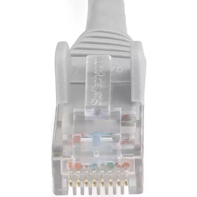StarTech.com Cat.6 Patch Network Cable - 35ft (10.7m) - Gray - LSZH - Snagless - N6LPATCH35GR