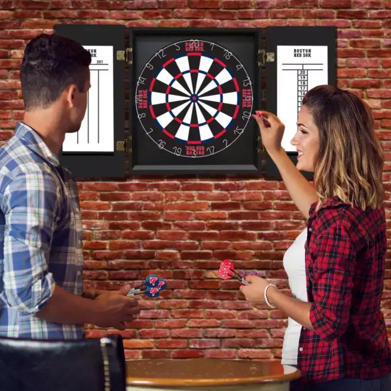 MLB Boston Red Sox Fan's Choice Dartboard Set