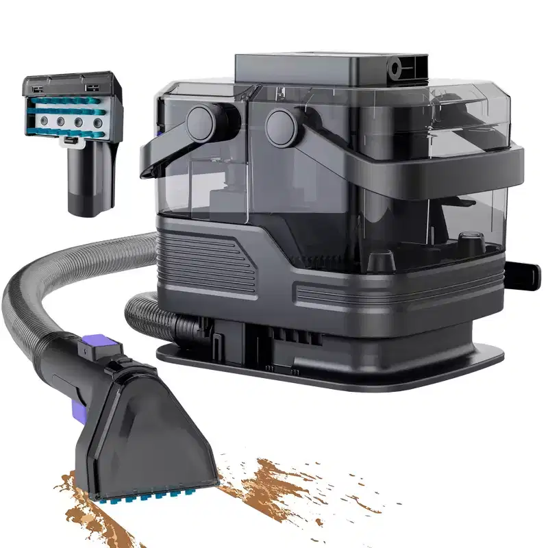 SUGIFT Carpet Cleaner Machine Upholstery Cleaner Portable Deep Cleaner for Sofa Car Rug with 2000ml Water Tank 3 in 1 Spray Brush Suction