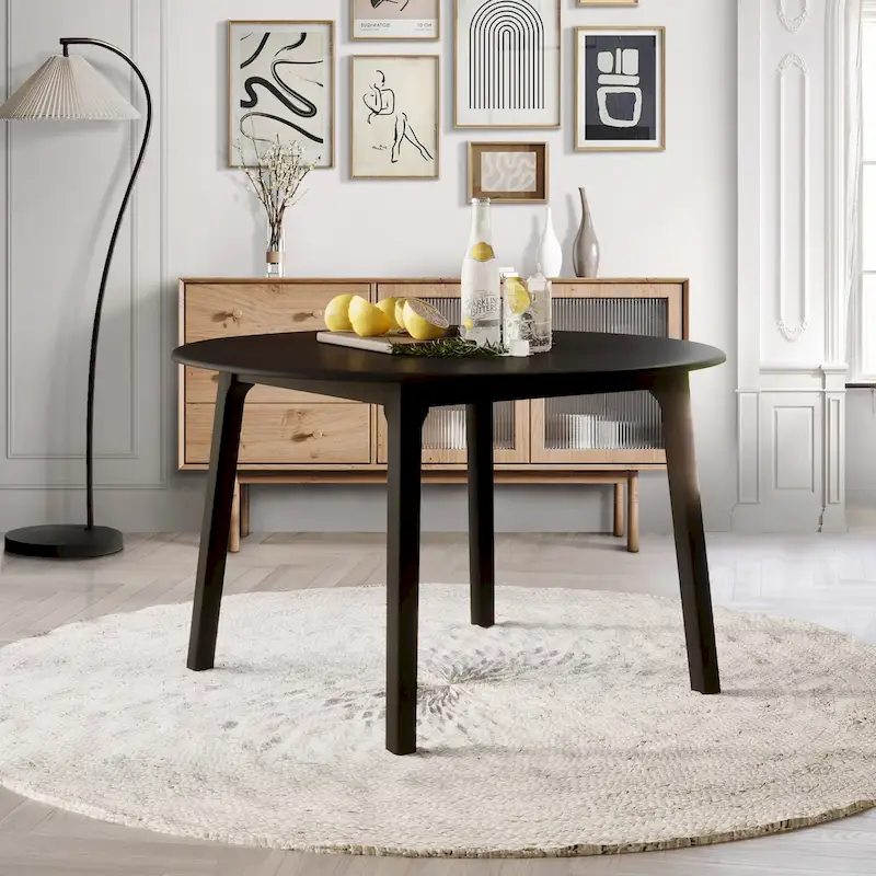 Transitional Drop-Leaf Dining Table