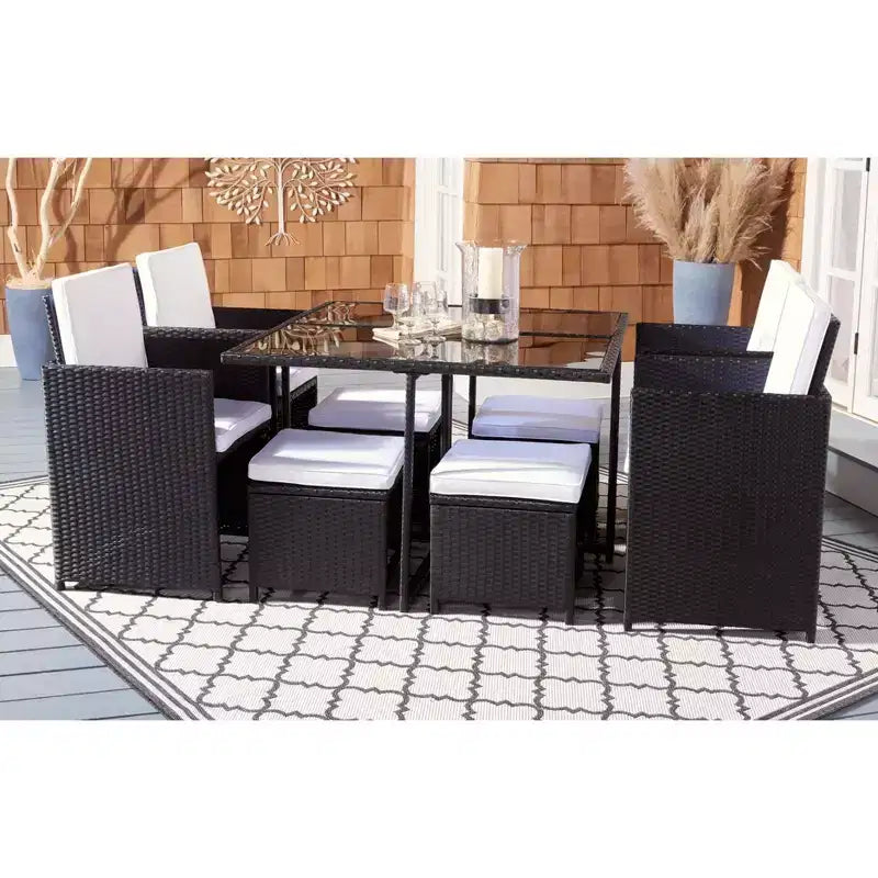 Enerson Outdoor Dining Set - Indoor/Outdoor - PAT7523 - Safavieh