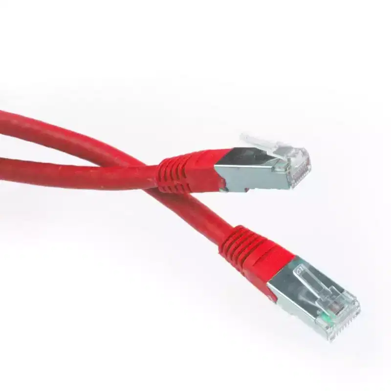 Impecca 10 FT. CAT6 RJ45 Network Patch cord sheilded Cable, Red