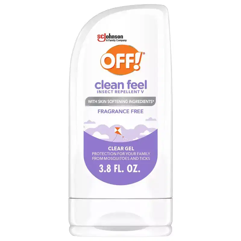 OFF! Clean Feel Insect Repellent Gel with Picaridin, DEET-Free - 3.8oz