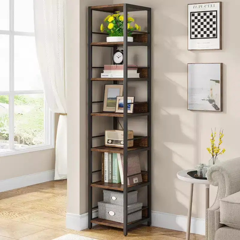 Tribesigns 74.8 6-Tier Corner Shelf