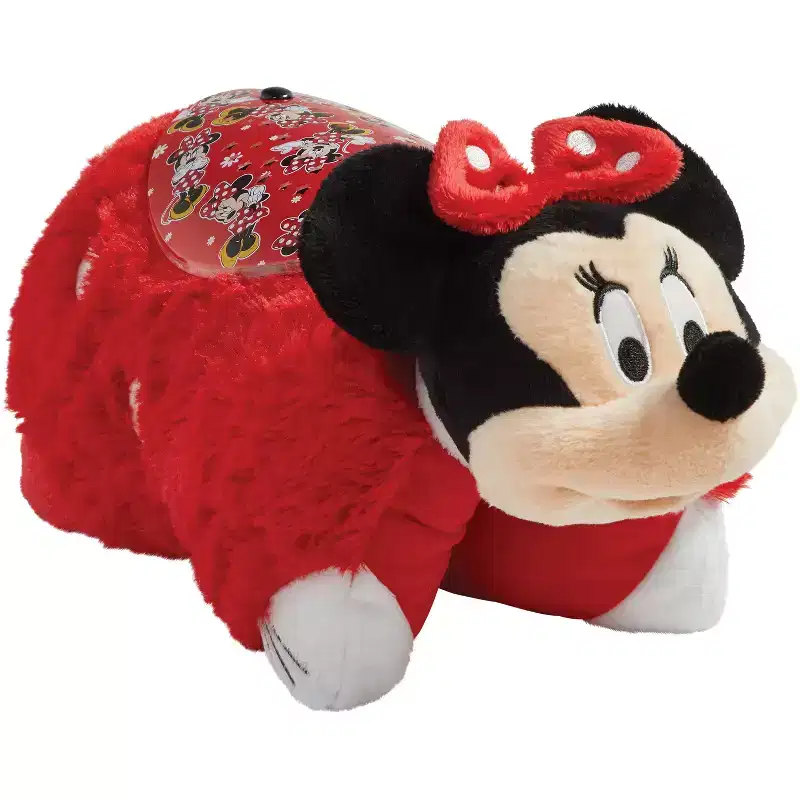 Disney Minnie Mouse Sleeptime Lite Plush LED Kids' Nightlight Red - Pillow Pets