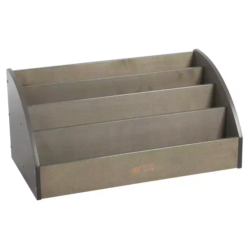 ECR4Kids Wooden Forward-Facing Toddler Book Display, Beginner Bookshelf