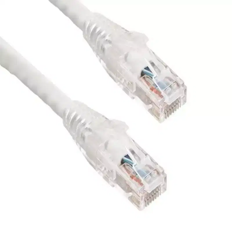 SANOXY Cables and Adapters; 10ft Cat6 550 MHz UTP Ethernet Network Patch Cable with Clear Snagless Boot, White