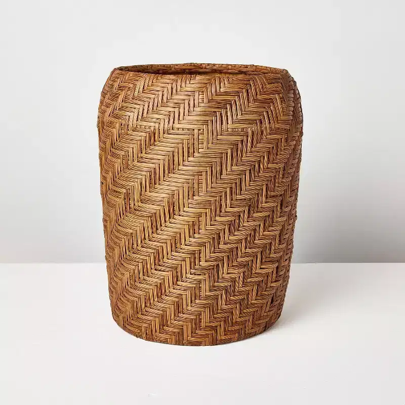 17"x14" Large Patterned Woven Plant Basket - Hearth & Hand™ with Magnolia