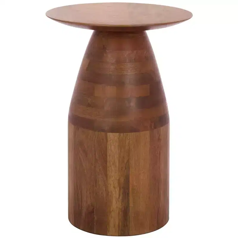 Karu Accent Table - ACC3224 - Walnut - Safavieh