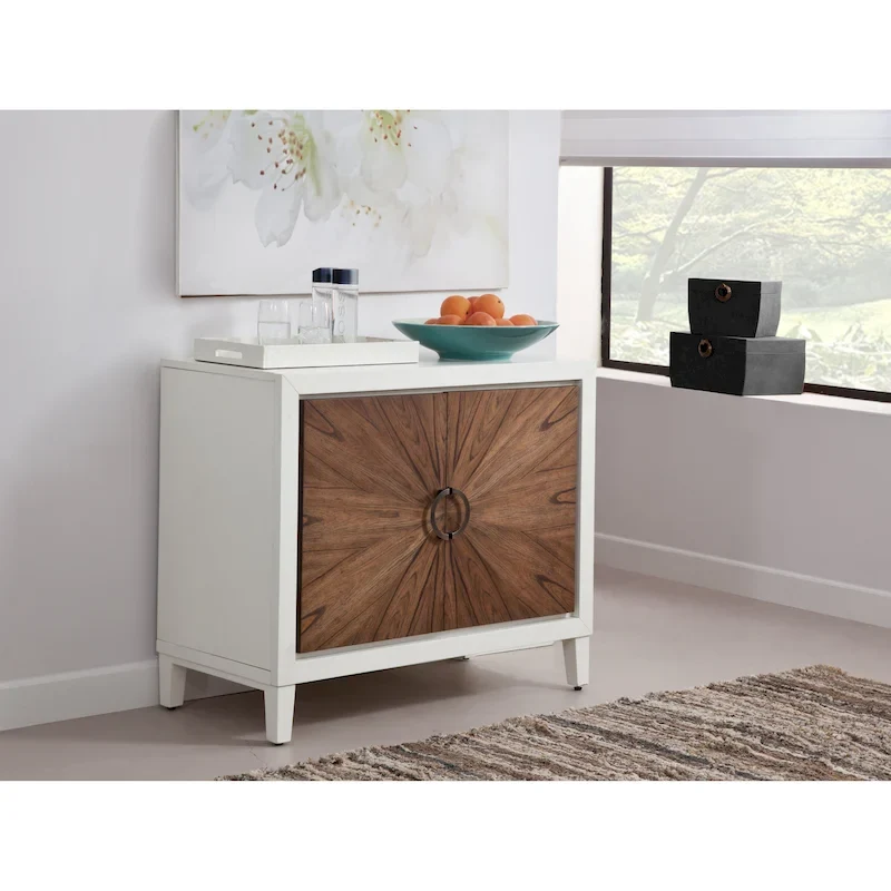 San Tropez 2-Door Wood Accent Chest