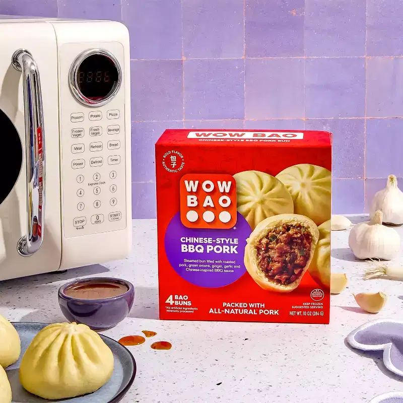 Wow Bao Chinese-Style BBQ Pork Frozen Bao - 10oz/4pk