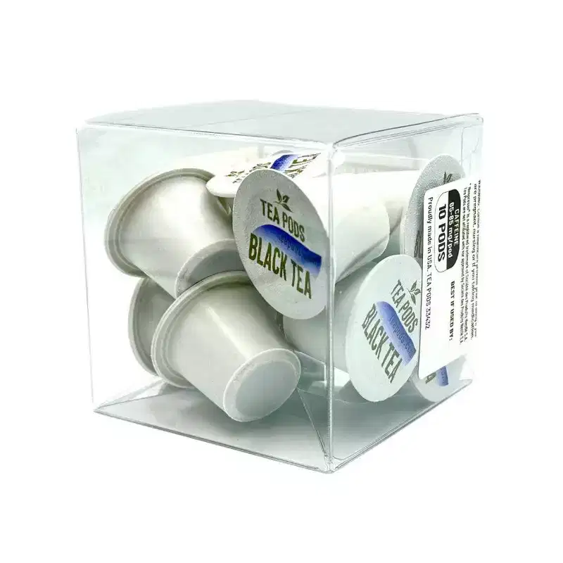 Black tea pods compatible with Nespresso OriginalLine
