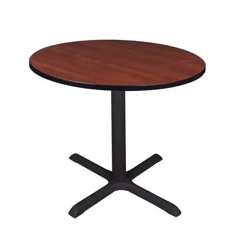 Cain Round X Base Breakroom Table - Regency