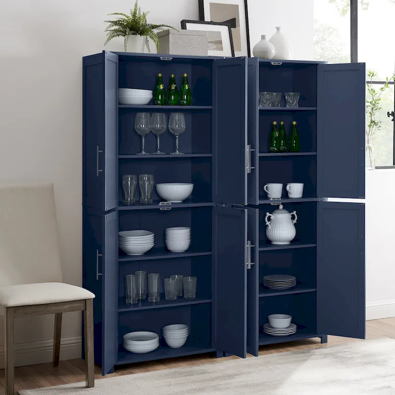 Crosley Savannah 2-Piece Kitchen Storage Pantry Set