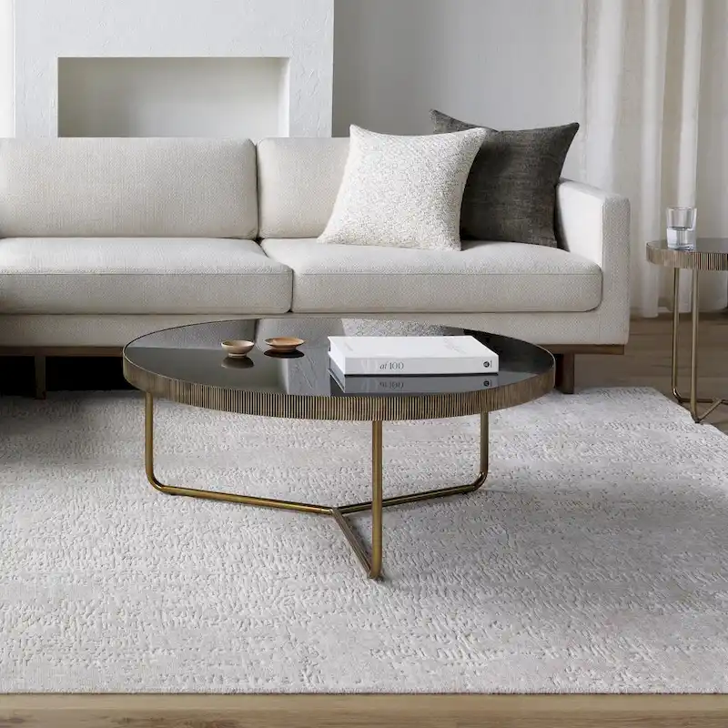 Croyle Hand Crafted Round Coffee Table