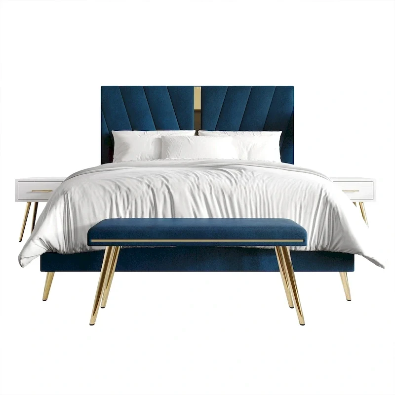 CraftPorch 4 Piece Contemporary Bedroom Set