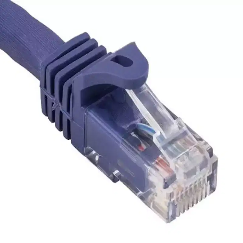 SANOXY Cables and Adapters; 10ft Cat6a 600 MHz UTP Snagless Ethernet Network Patch Cable, Purple