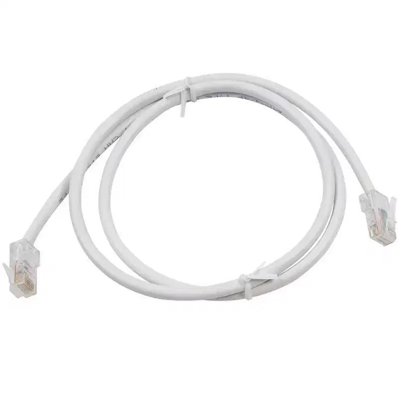 Monoprice Cat5e Ethernet Patch Cable - 3 Feet - White | Network Internet Cord - RJ45, Stranded, 350Mhz, UTP, Pure Bare Copper Wire, 24AWG - Zeroboot