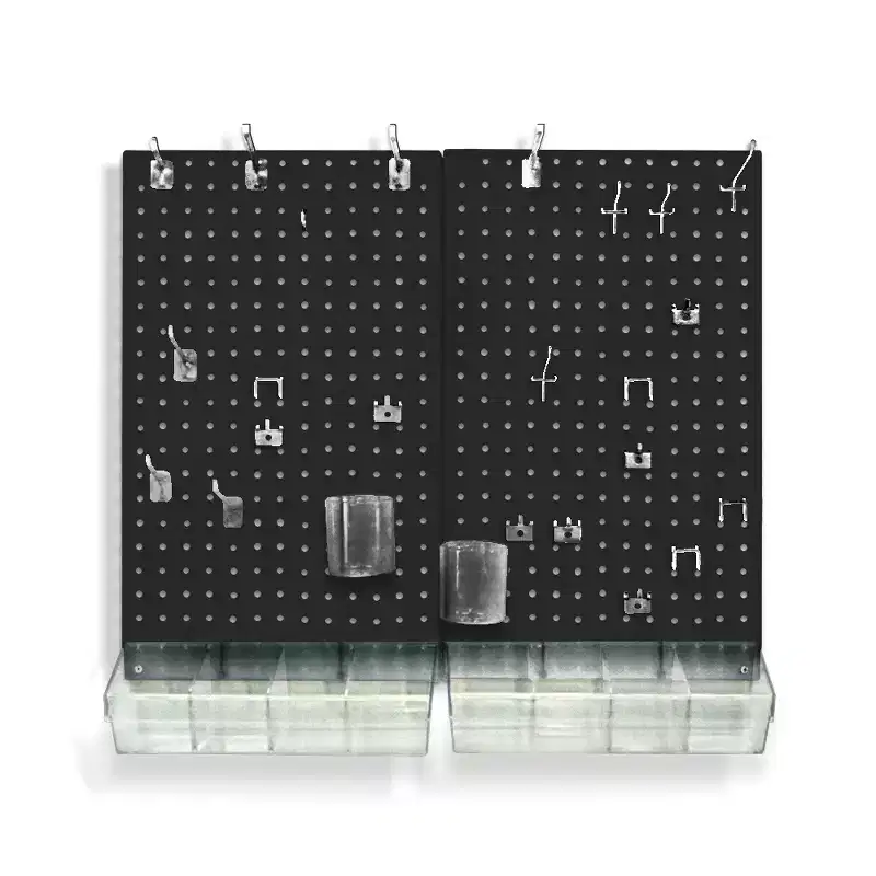 Azar Displays 70-Piece Pegboard Wall Organizer Kit