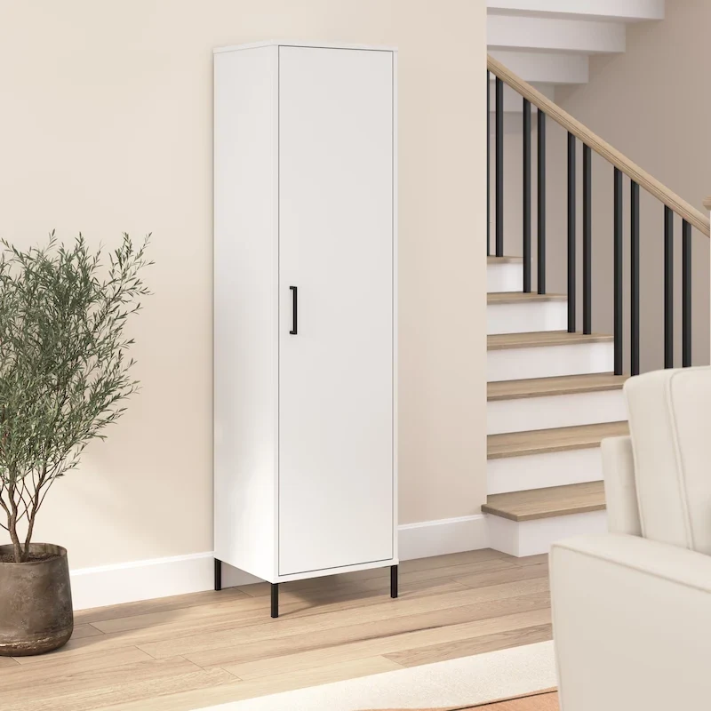 Narrow Storage Cabinet with Door