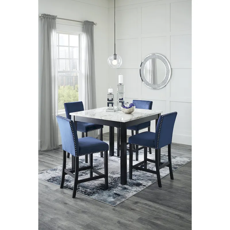 Ashley Furniture Cranderlyn Multi Square Counter Table Set (Set of 5)