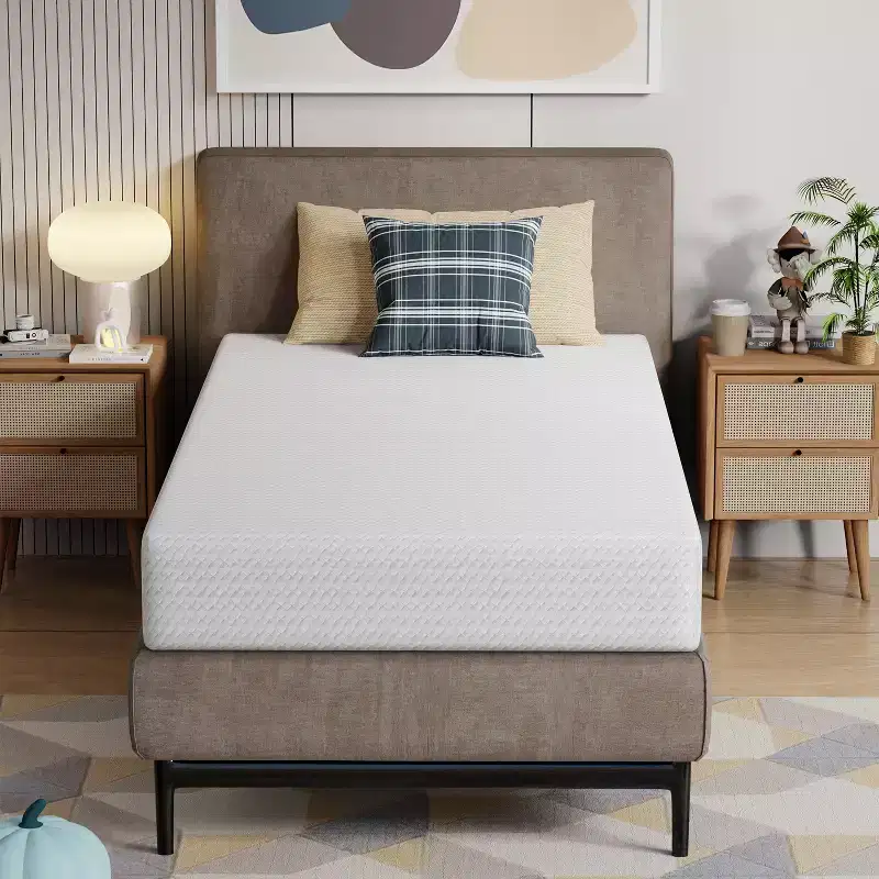 8 Inch Gel Memory Foam Mattress Medium Firmness for Cool Sleep Pressure Relief