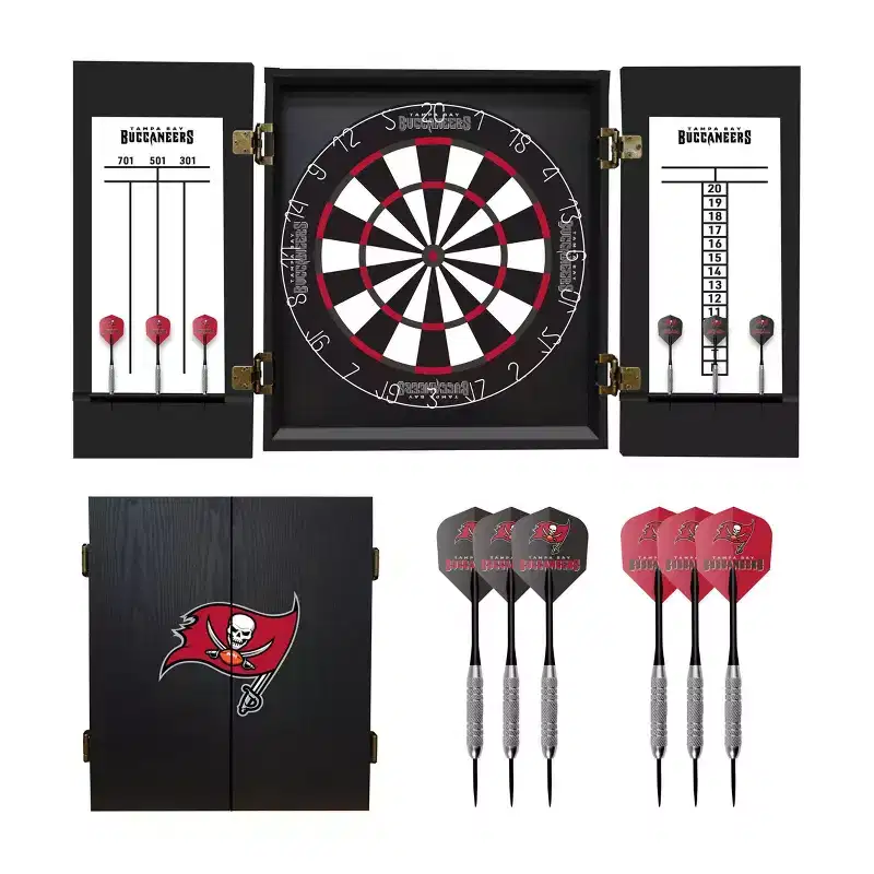 NFL Tampa Bay Buccaneers Fan's Choice Dartboard Set