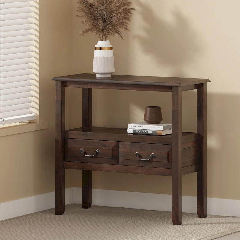 Grant Acacia Wood Accent Table by Christopher Knight Home