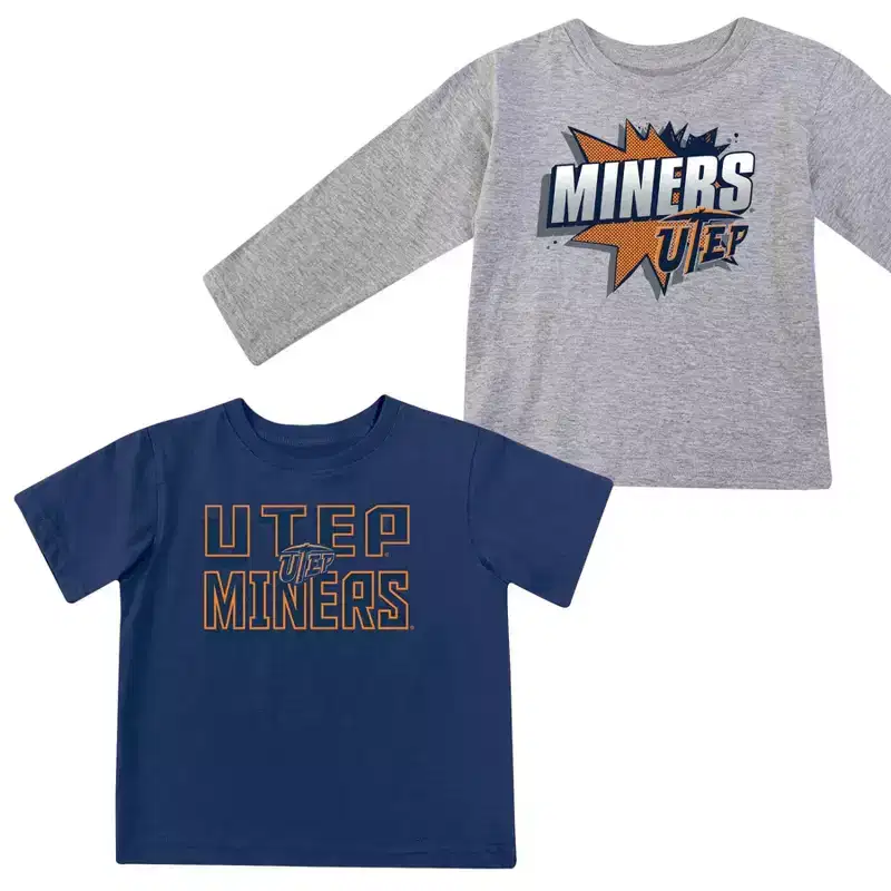 NCAA UTEP Miners Toddler Boys' 2pk T-Shirt