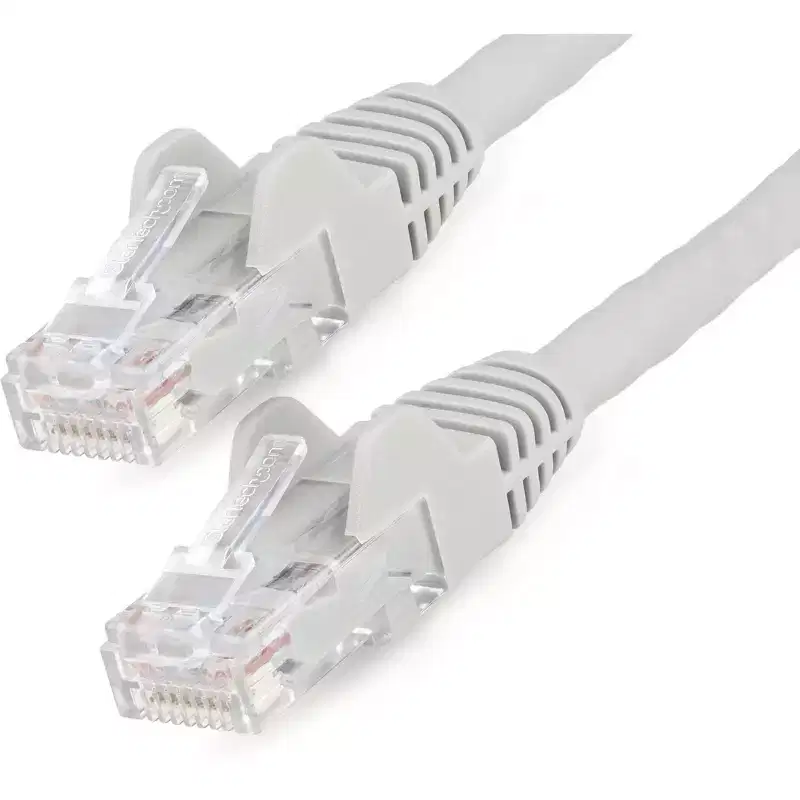 StarTech.com 10ft LSZH CAT6 Ethernet Cable - Gray Snagless Patch Cord - Model N6LPATCH10GR